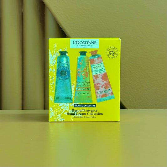 L'Occitane欧舒丹护手霜六件套 | 乳木果+樱花+玫瑰 经典礼盒装