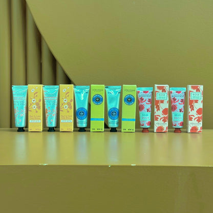 L'Occitane欧舒丹护手霜六件套 | 乳木果+樱花+玫瑰 经典礼盒装